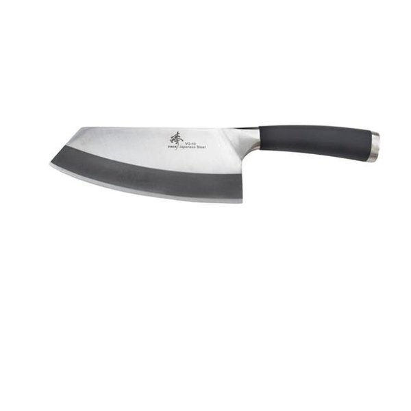 Zhen ZHEN A4T VG-10 Series 3-Layer Forged 7 in. TPR Handle Light Vegetable Chopping Chef Knife Cleaver A4T